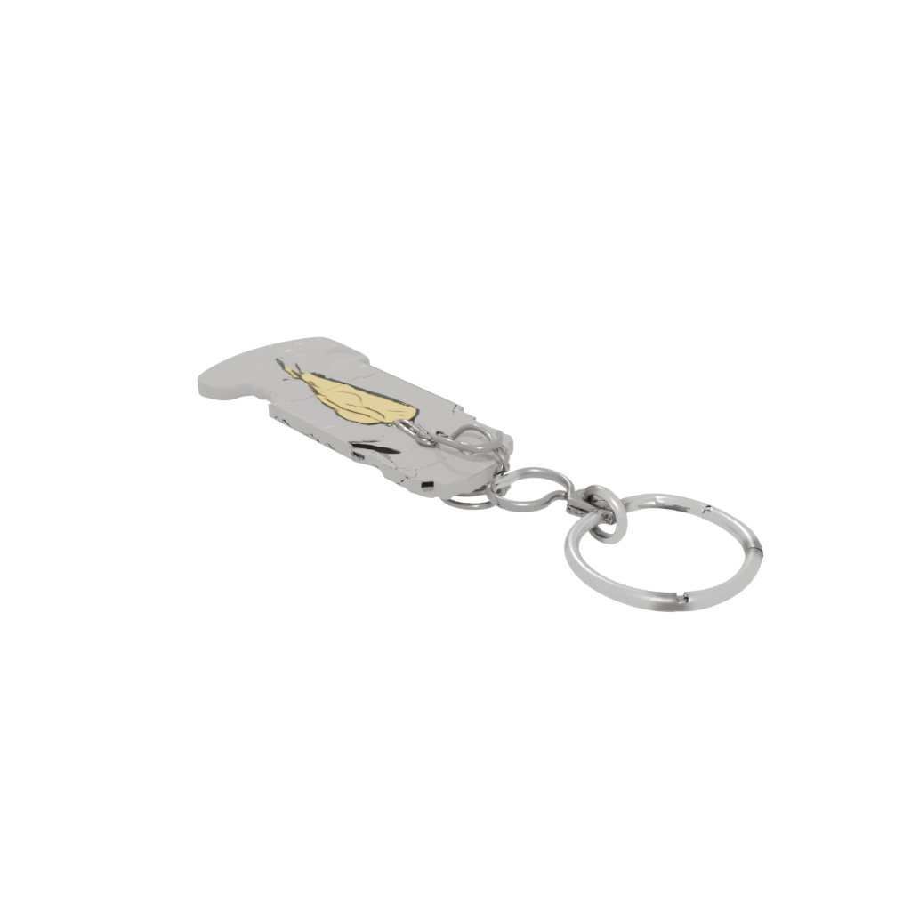 Holiday Outline Lightning Bolt Charm