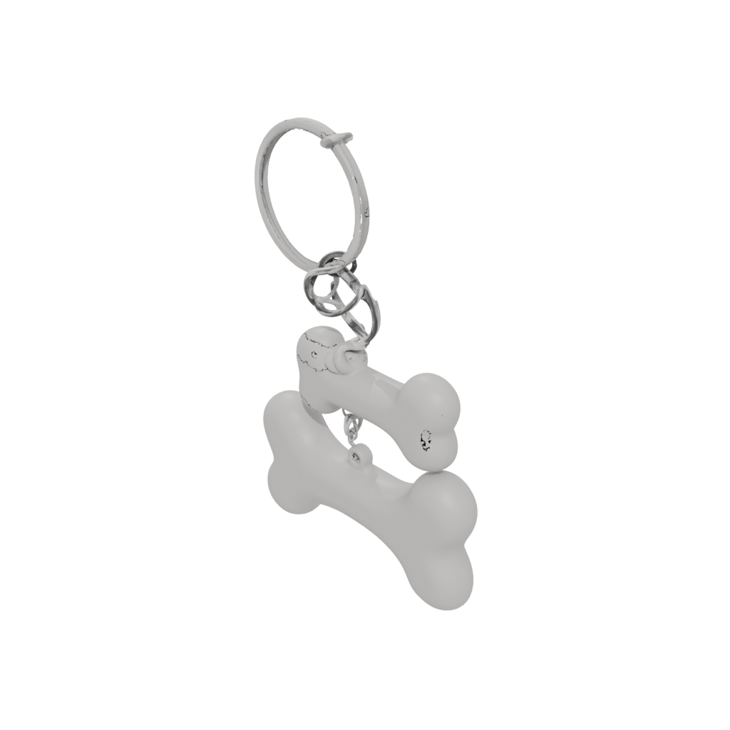 Jumbo 3D Dog Bone Charm