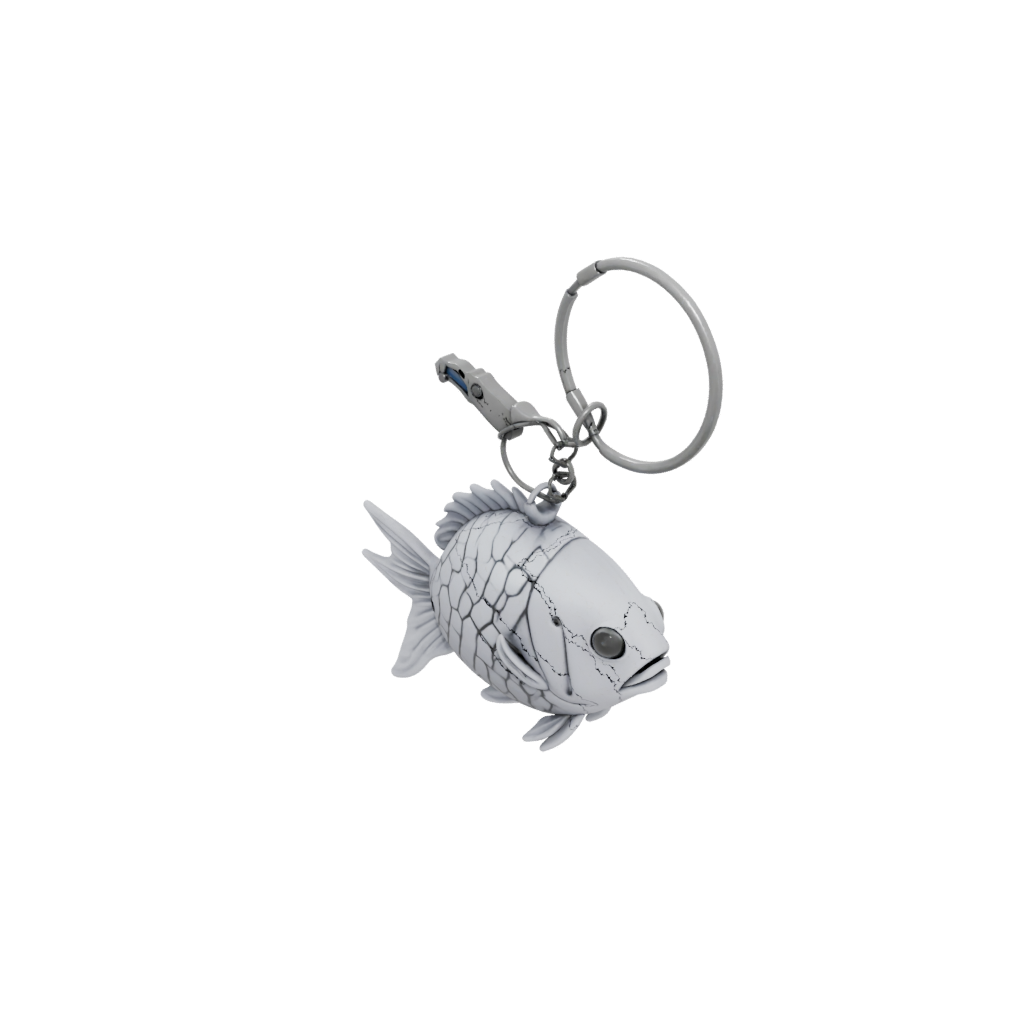 Jumbo 3D Fish Charm