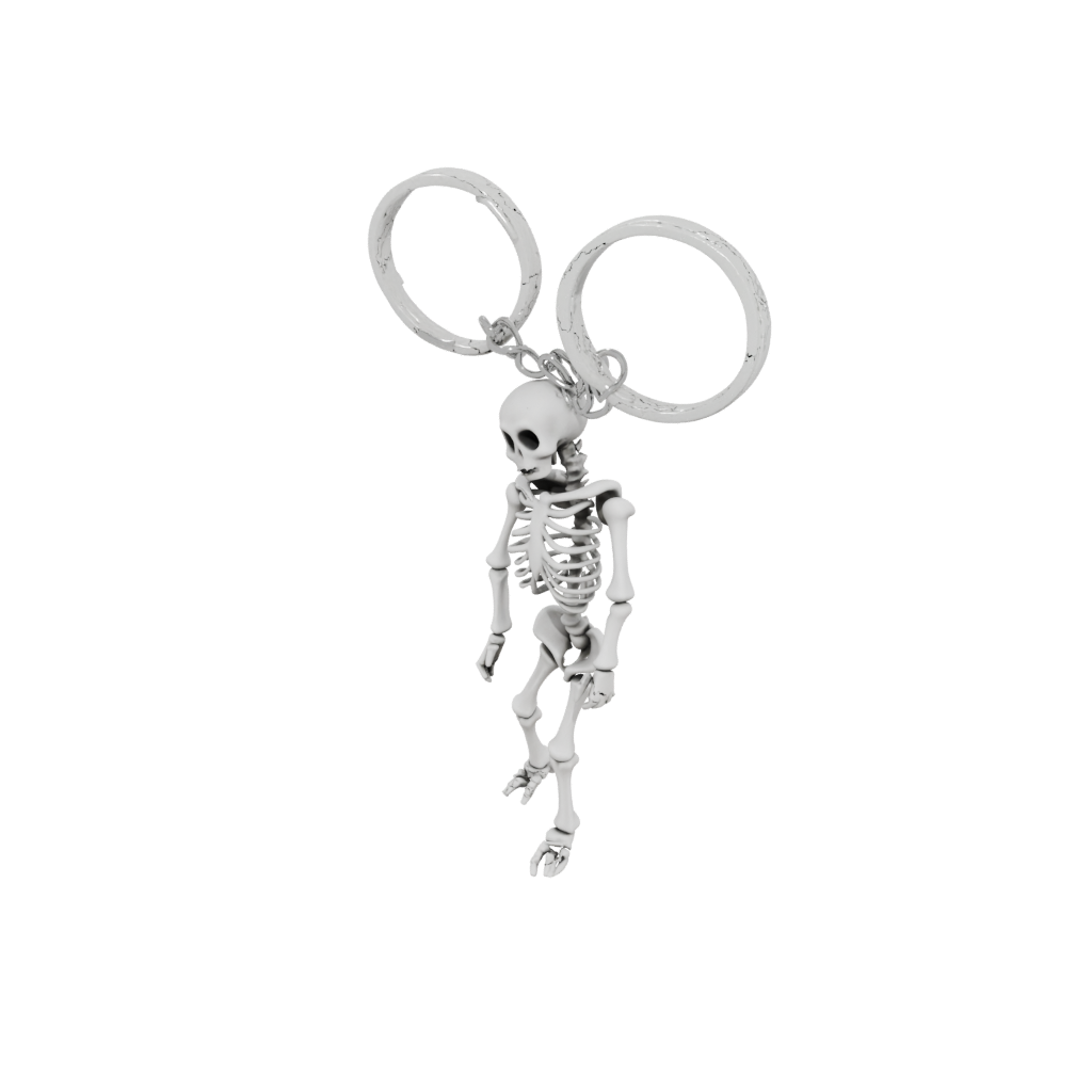 Jumbo 3D Key Skeleton Charm