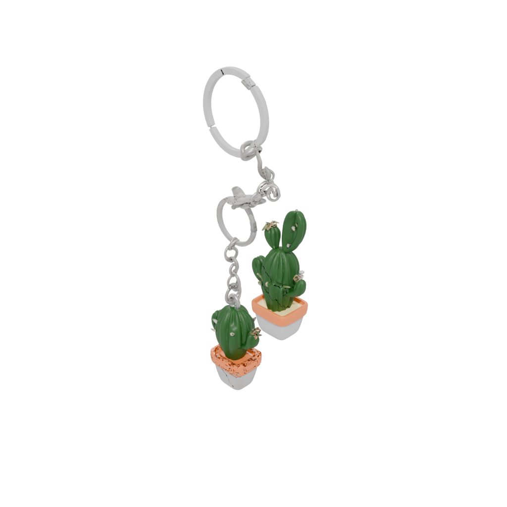 Jumbo 3D Mini Cactus Charm