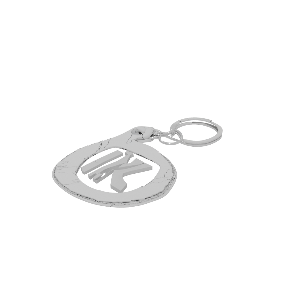 Jumbo 3D Monogram Initial K