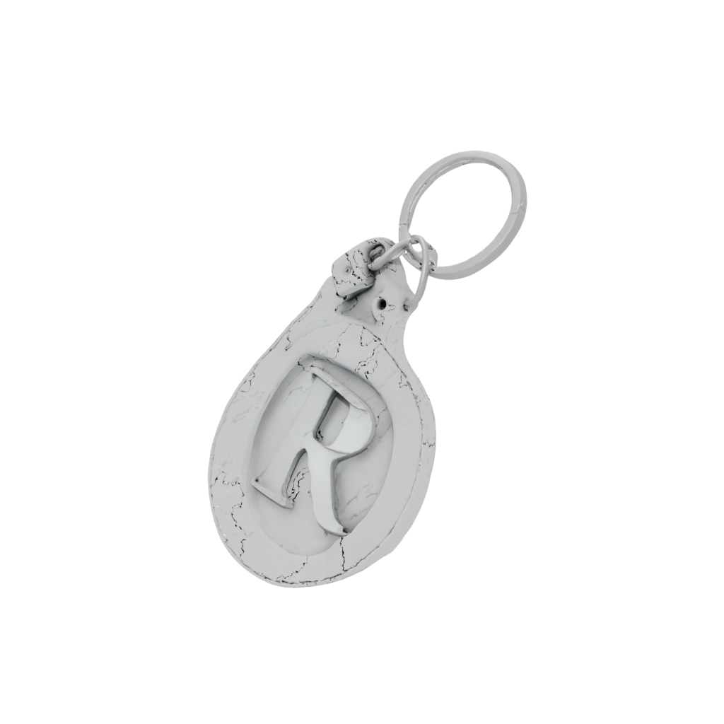 Jumbo 3D Monogram Initial R