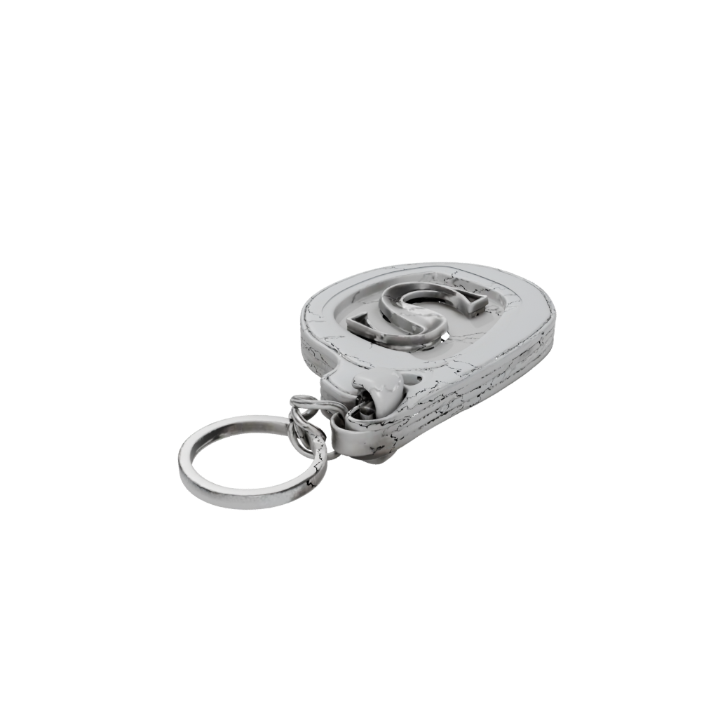 Jumbo 3D Monogram Initial S