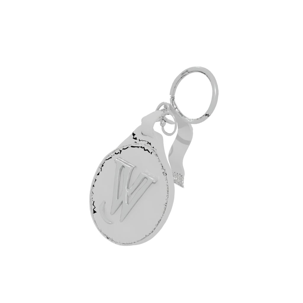 Jumbo 3D Monogram Initial V