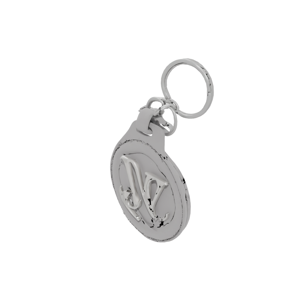 Jumbo 3D Monogram Initial W