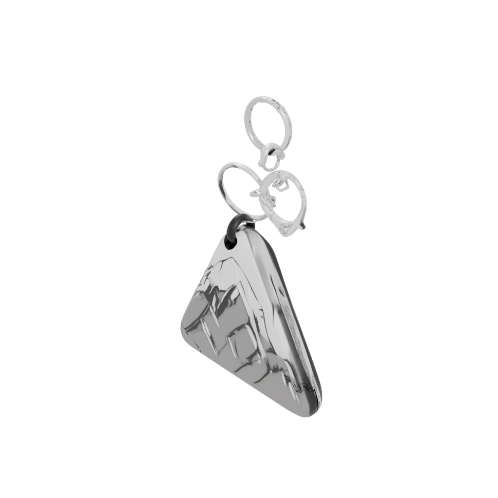 Jumbo 3D Mountain Peak Charm