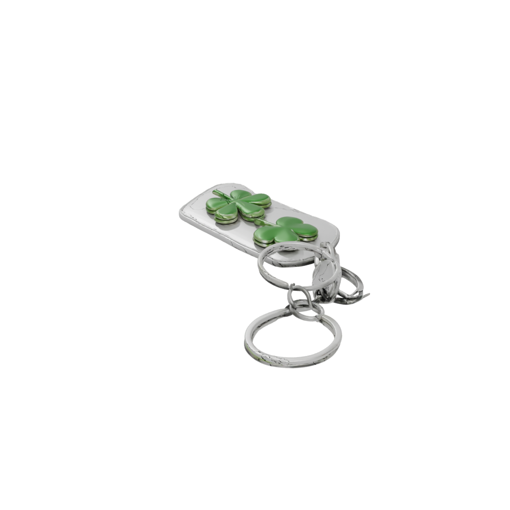 Jumbo Four-Leaf Clover Charm