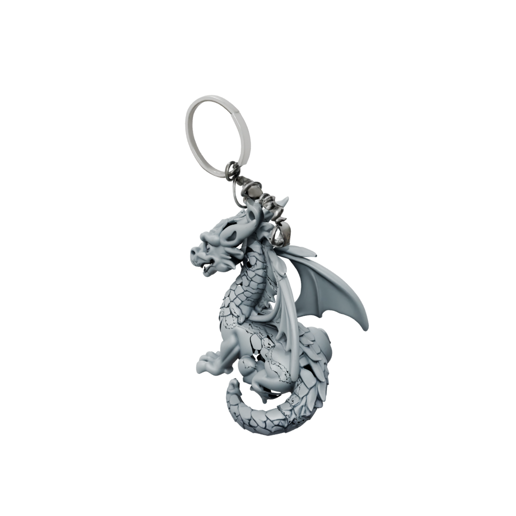 Jumbo Mini Dragon Charm