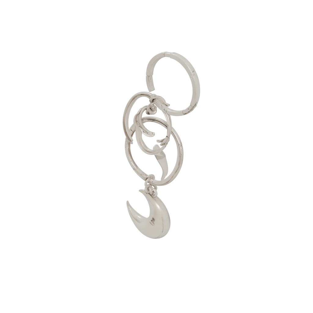 Jumbo Moon Crescent Charm