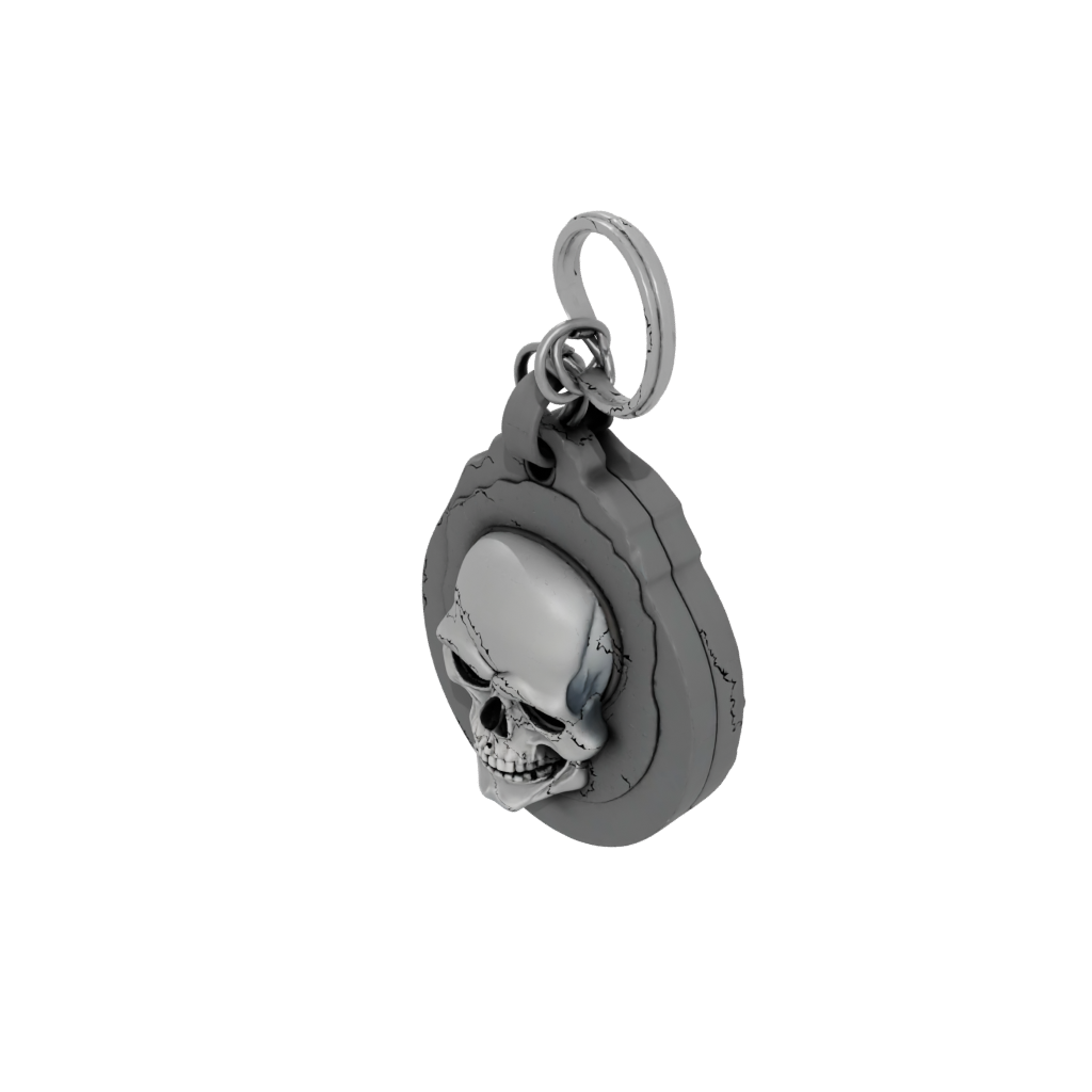 Jumbo Skull Charm