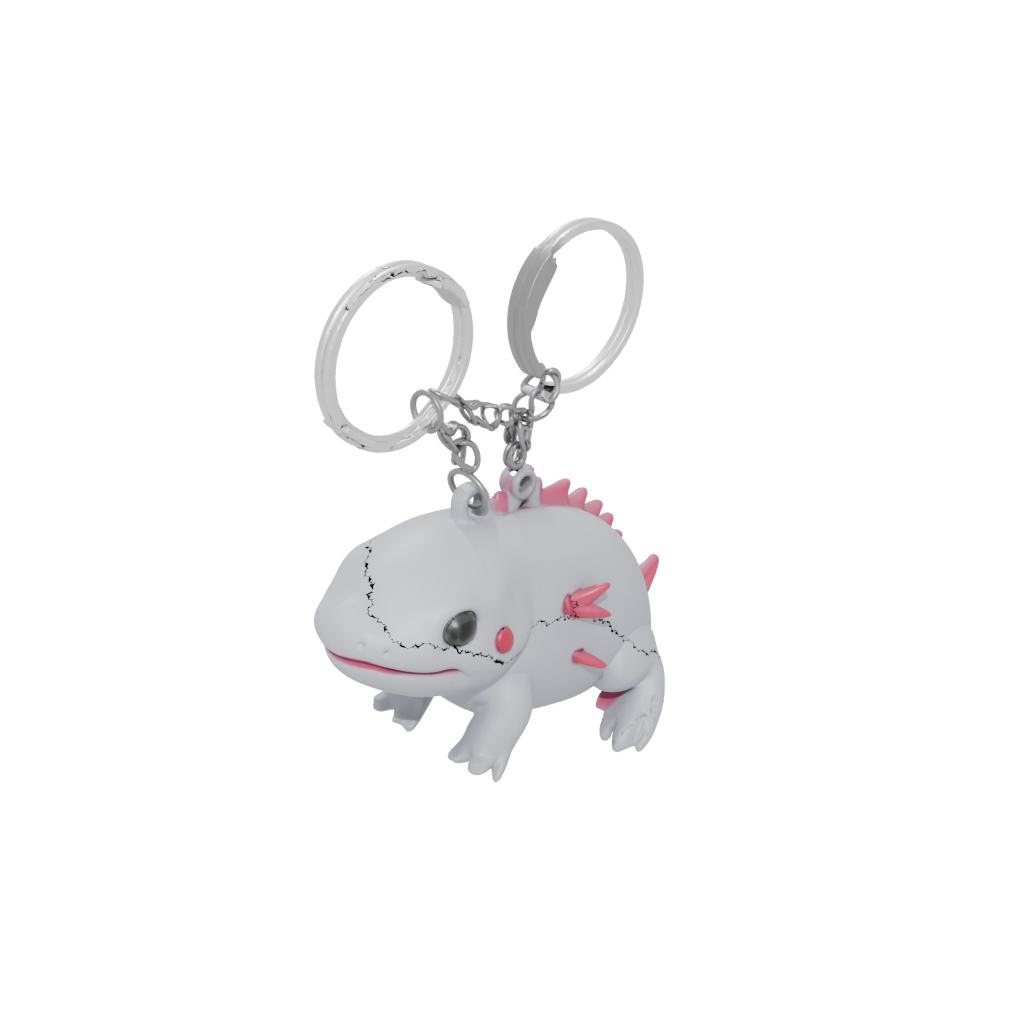 Jumbo Tiny Axolotl Charm