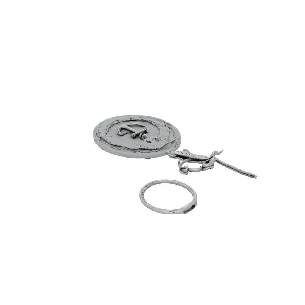 Jumbo Layered Anchor Charm
