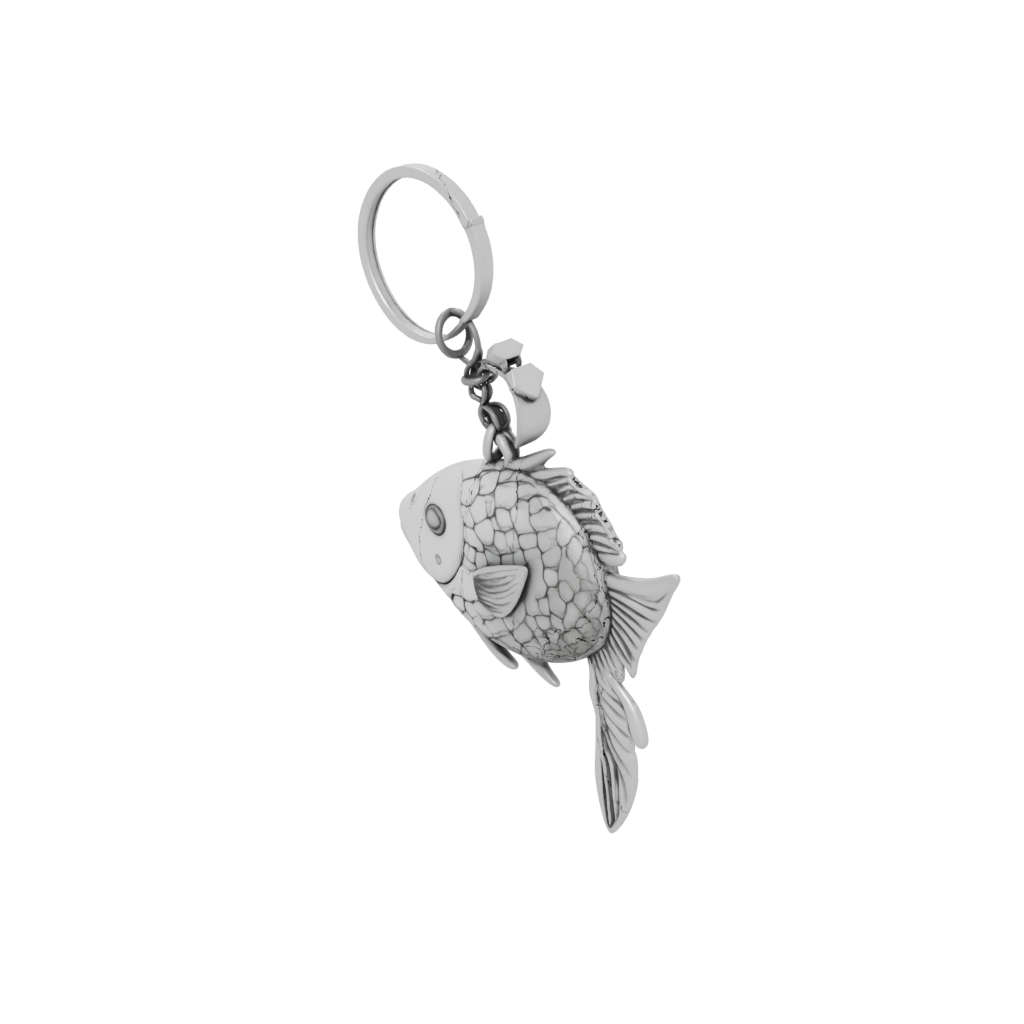 Jumbo Layered Fish Charm