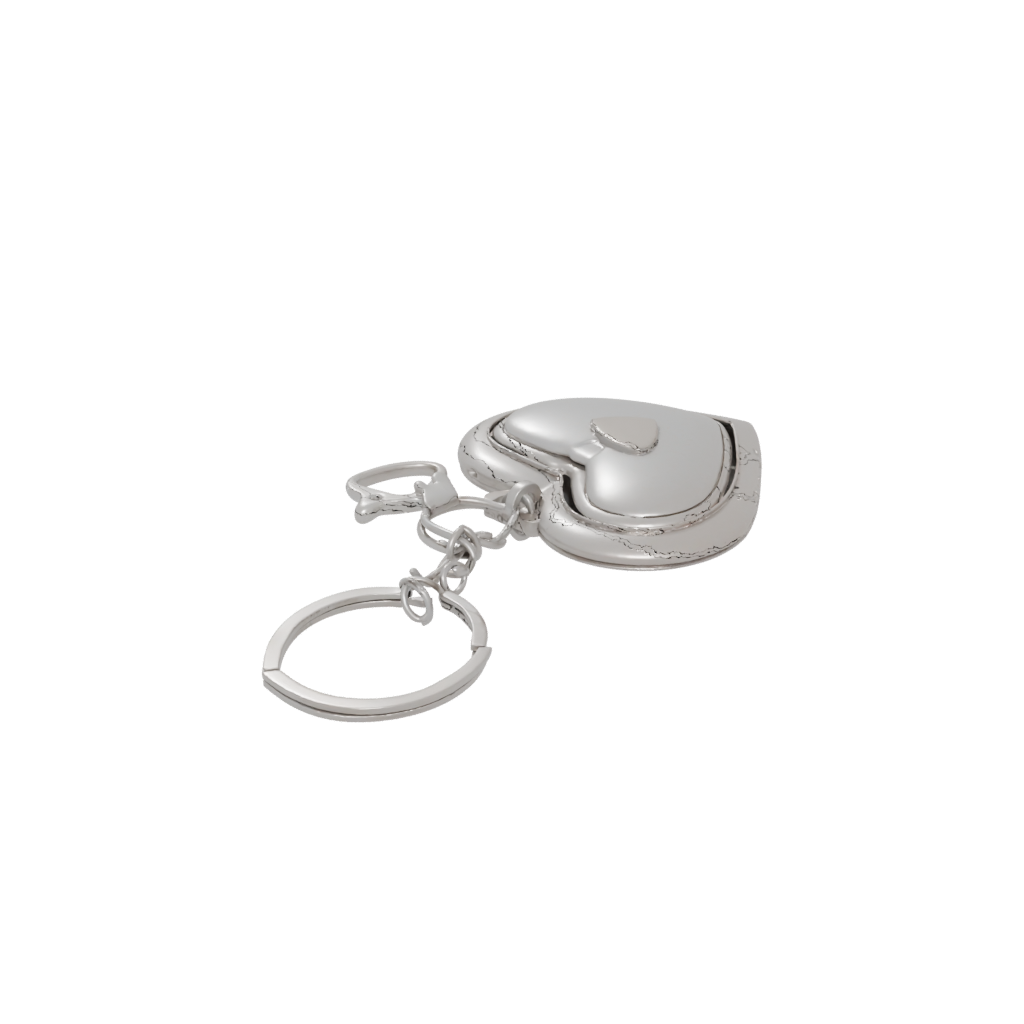 Jumbo Layered Heart Locket Charm