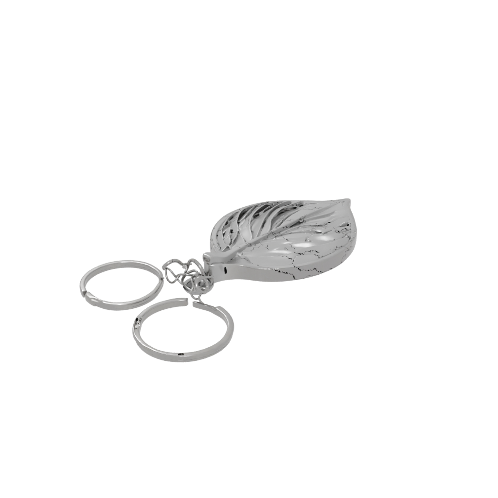 Jumbo Layered Leaf Charm