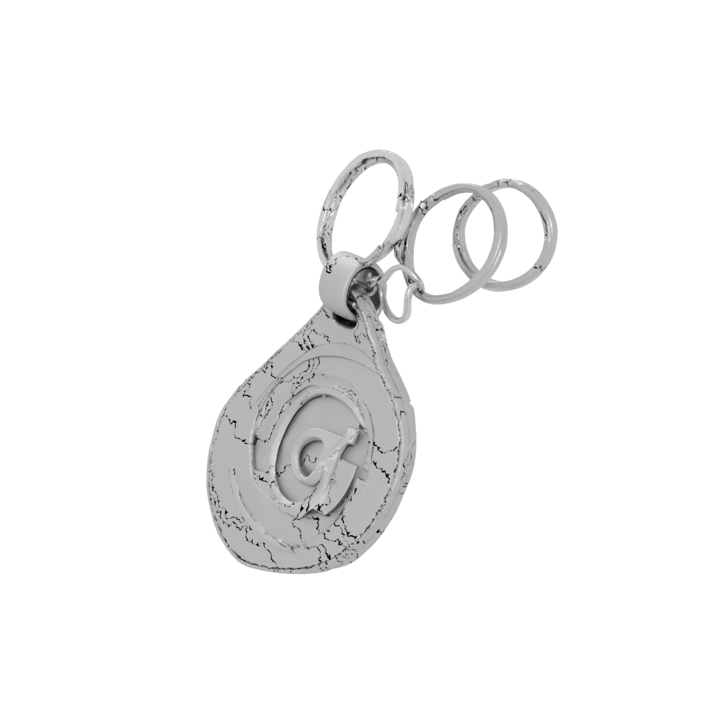 Jumbo Layered Monogram Initial O