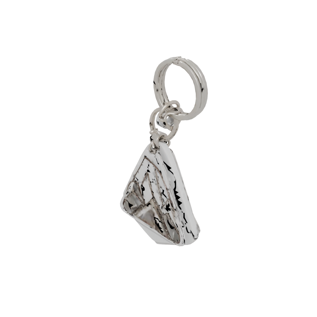 Jumbo Layered Mountain Peak Charm