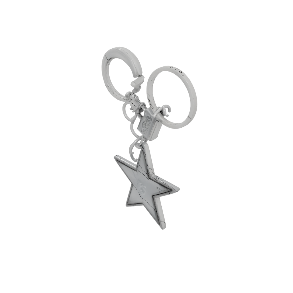 Jumbo Layered Star Charm