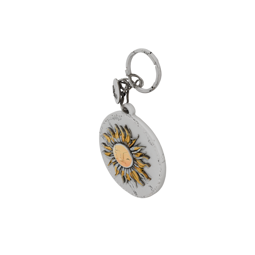 Jumbo Layered Sun Charm