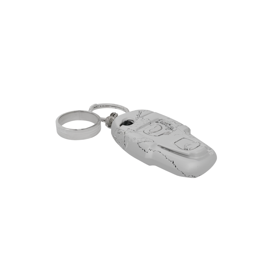 Jumbo Layered Whistle Keyfob