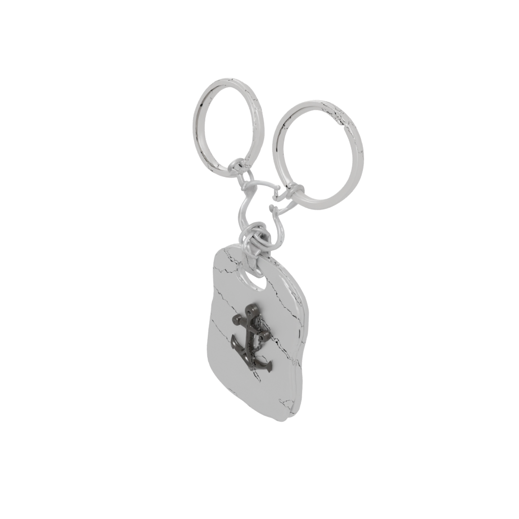 Jumbo Outline Anchor Charm