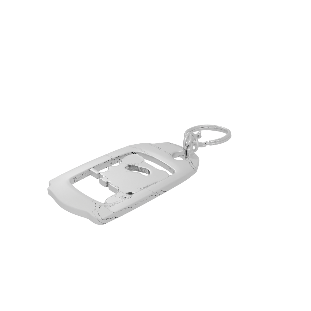 Jumbo Outline Bottle Opener Tag