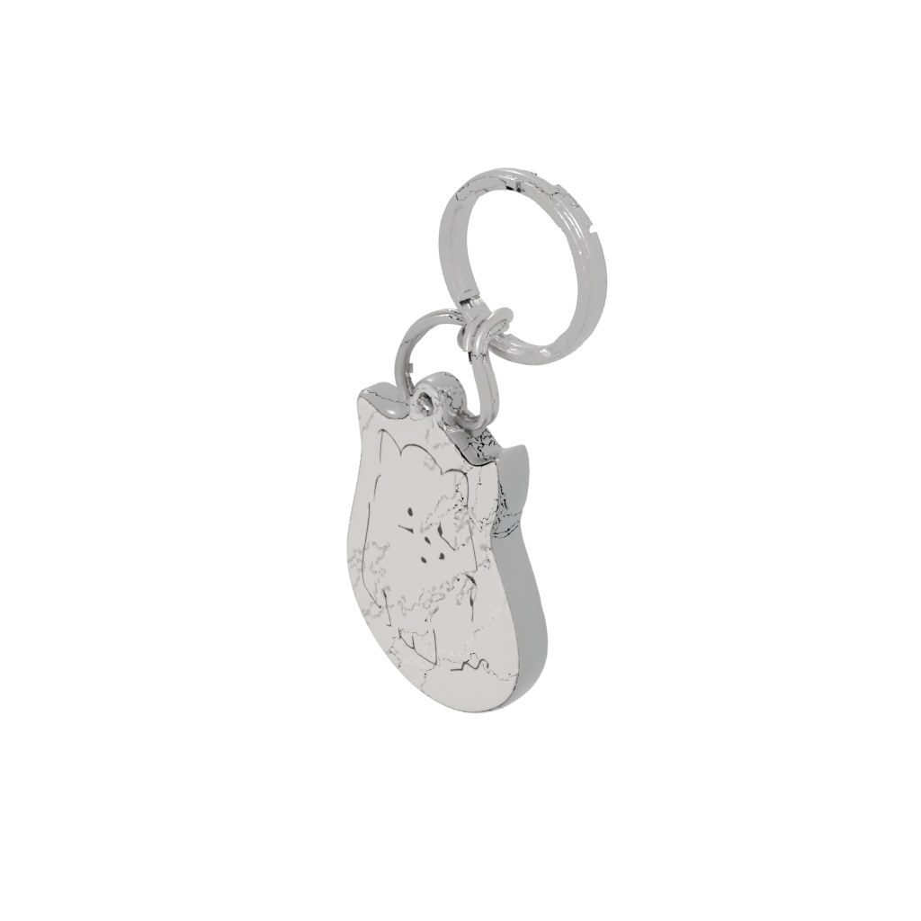 Jumbo Outline Cat Silhouette Charm
