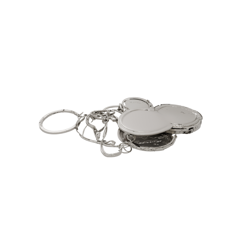 Jumbo Outline Heart Locket Charm