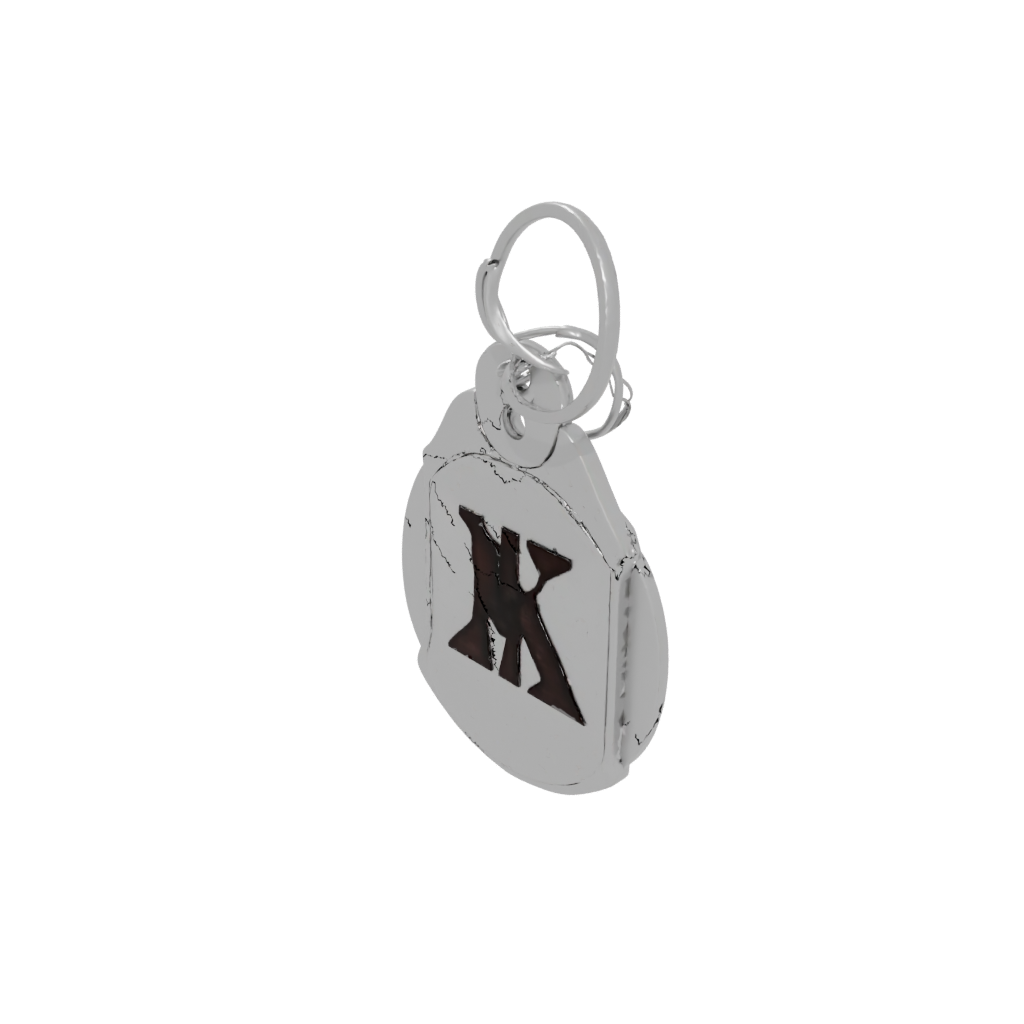 Jumbo Outline Monogram Initial K