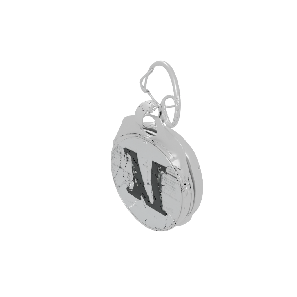 Jumbo Outline Monogram Initial M