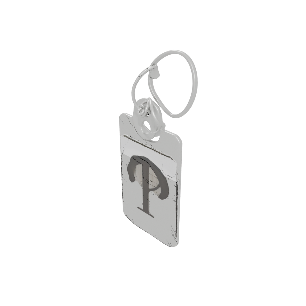 Jumbo Outline Monogram Initial P