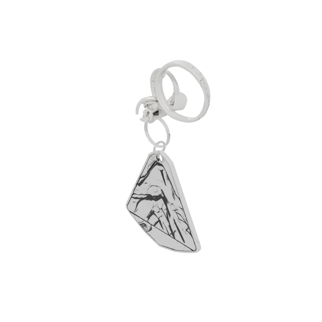 Jumbo Outline Mountain Peak Charm