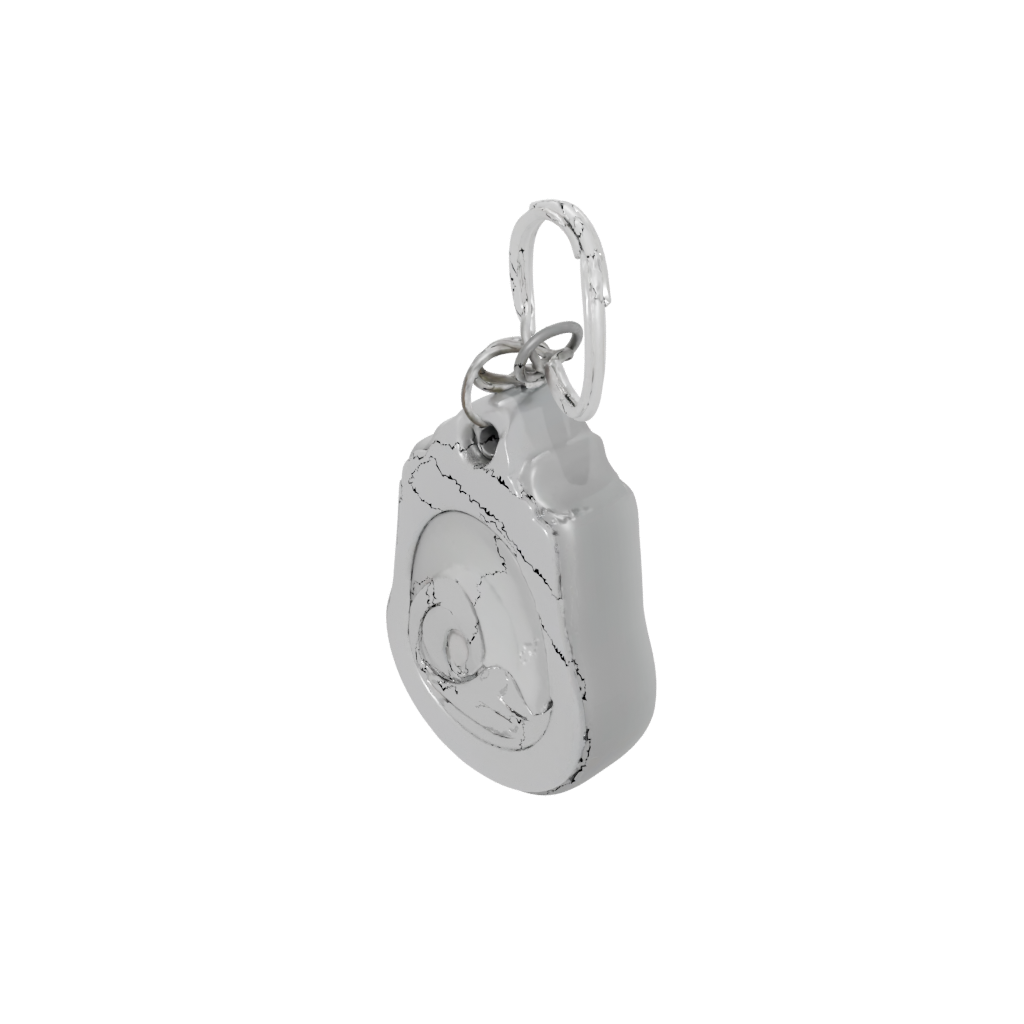 Jumbo Outline Wave Charm