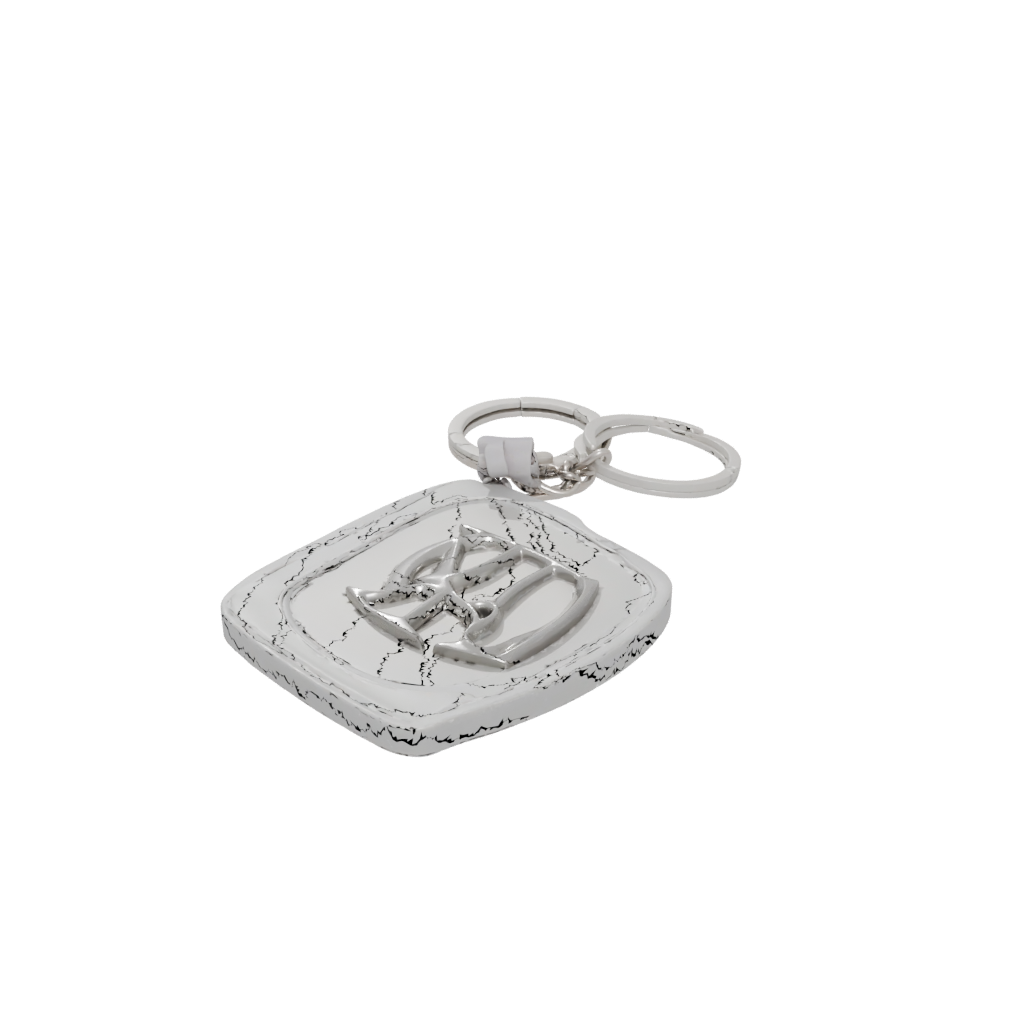 Layered Monogram Initial A