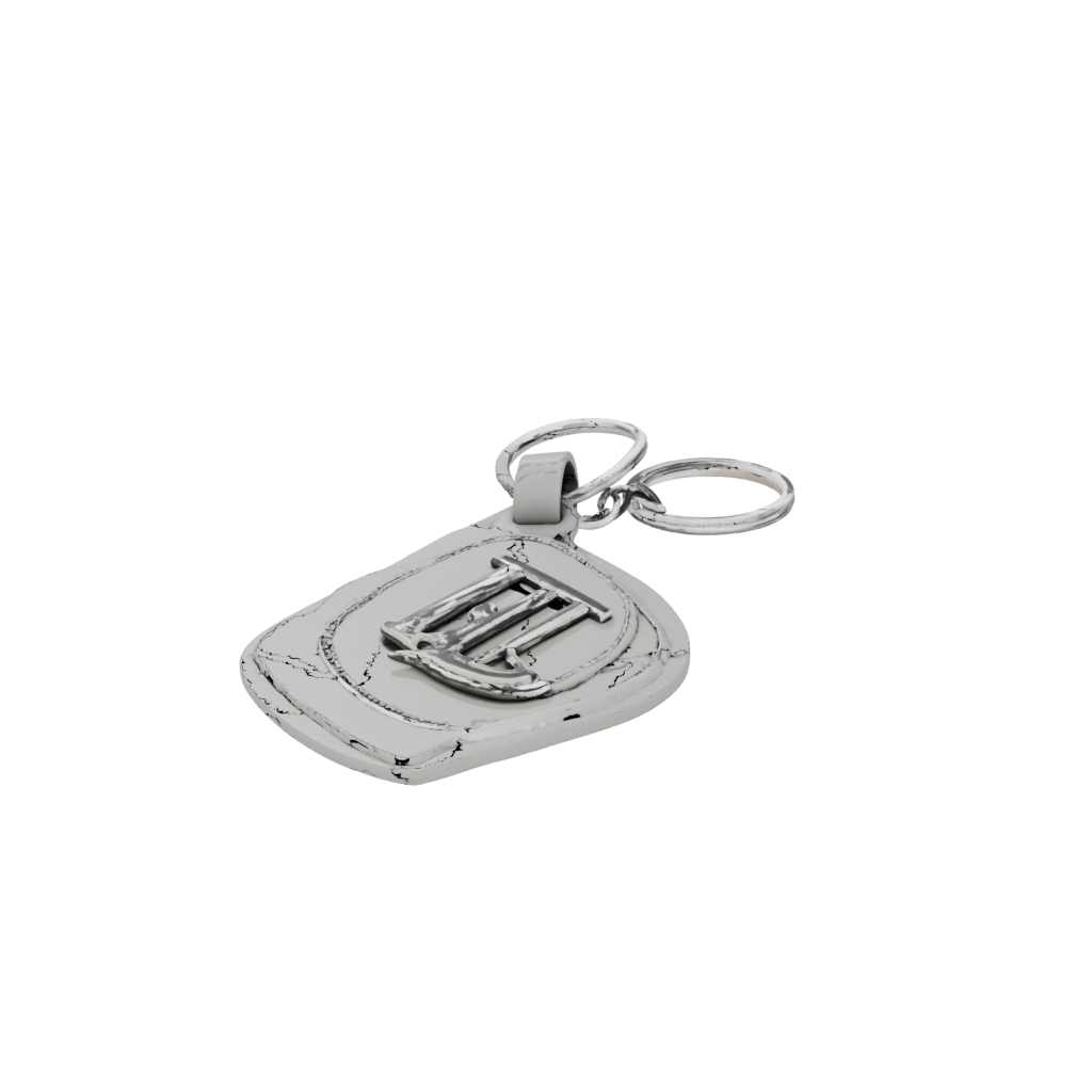 Layered Monogram Initial L