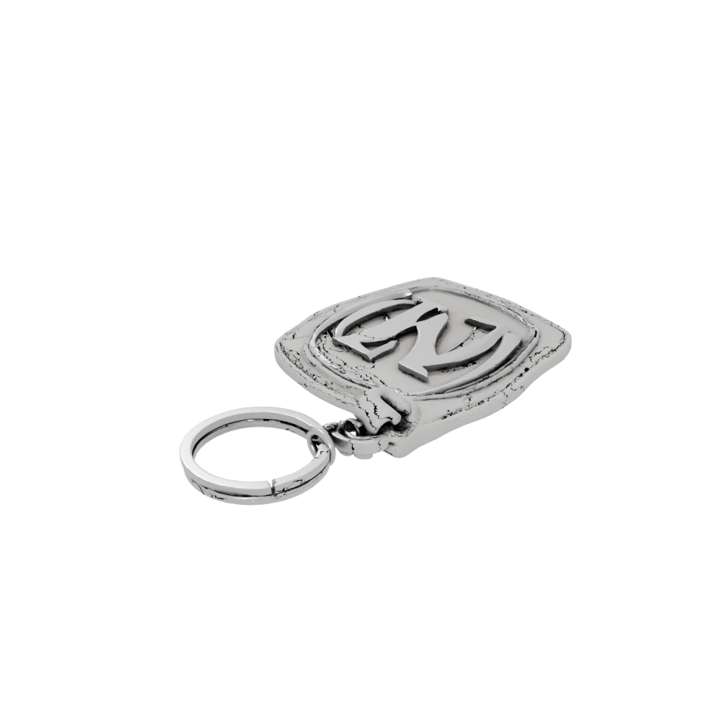 Layered Monogram Initial M