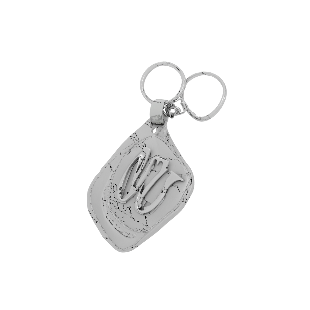 Layered Monogram Initial W