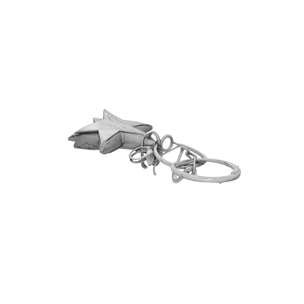 Layered Star Charm