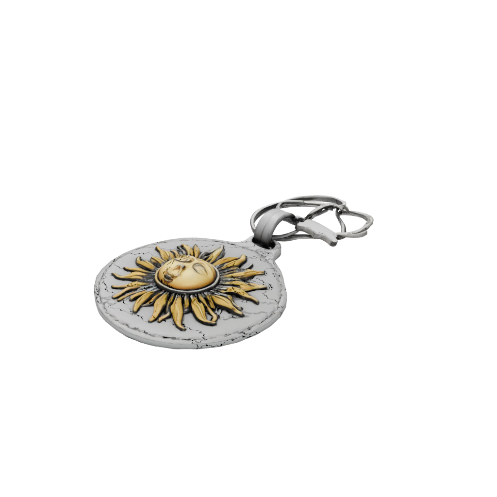 Layered Sun Charm