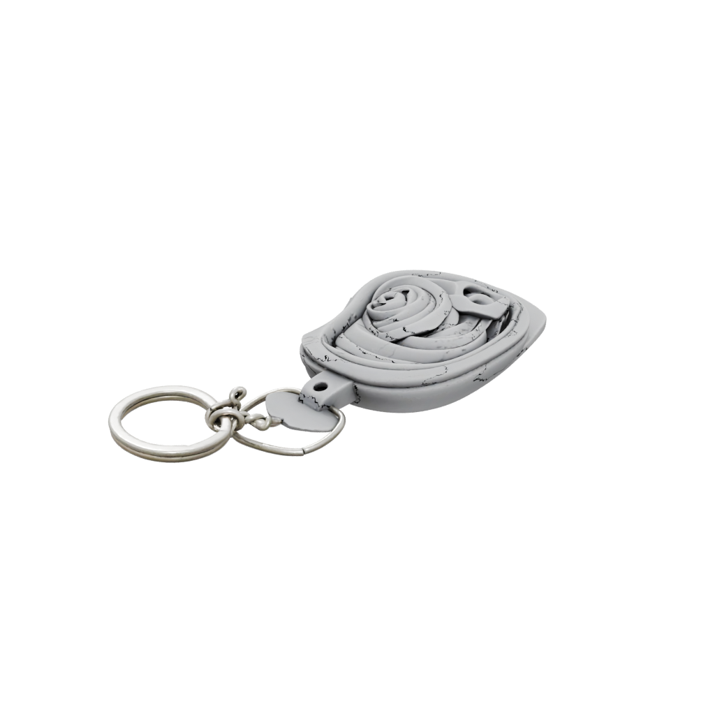 Layered Wave Charm