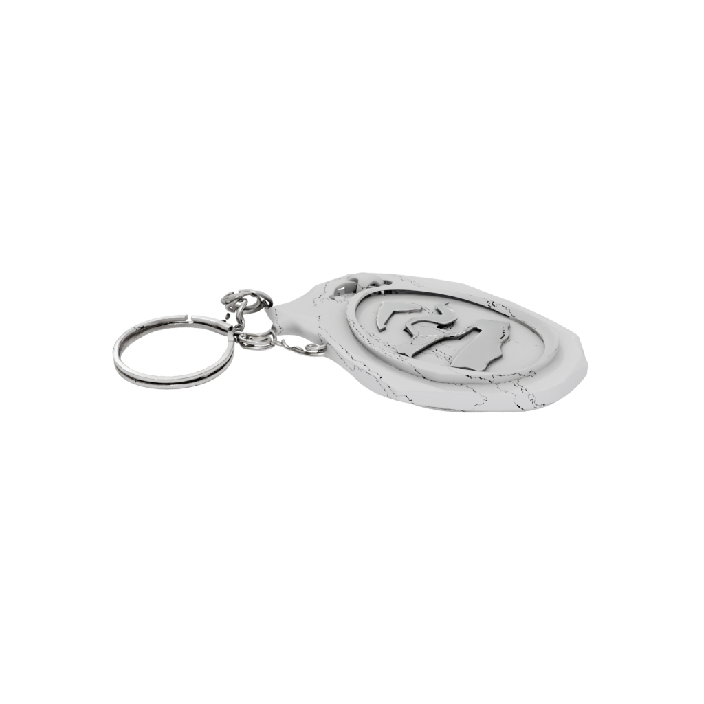 Low-Poly 3D Monogram Initial E