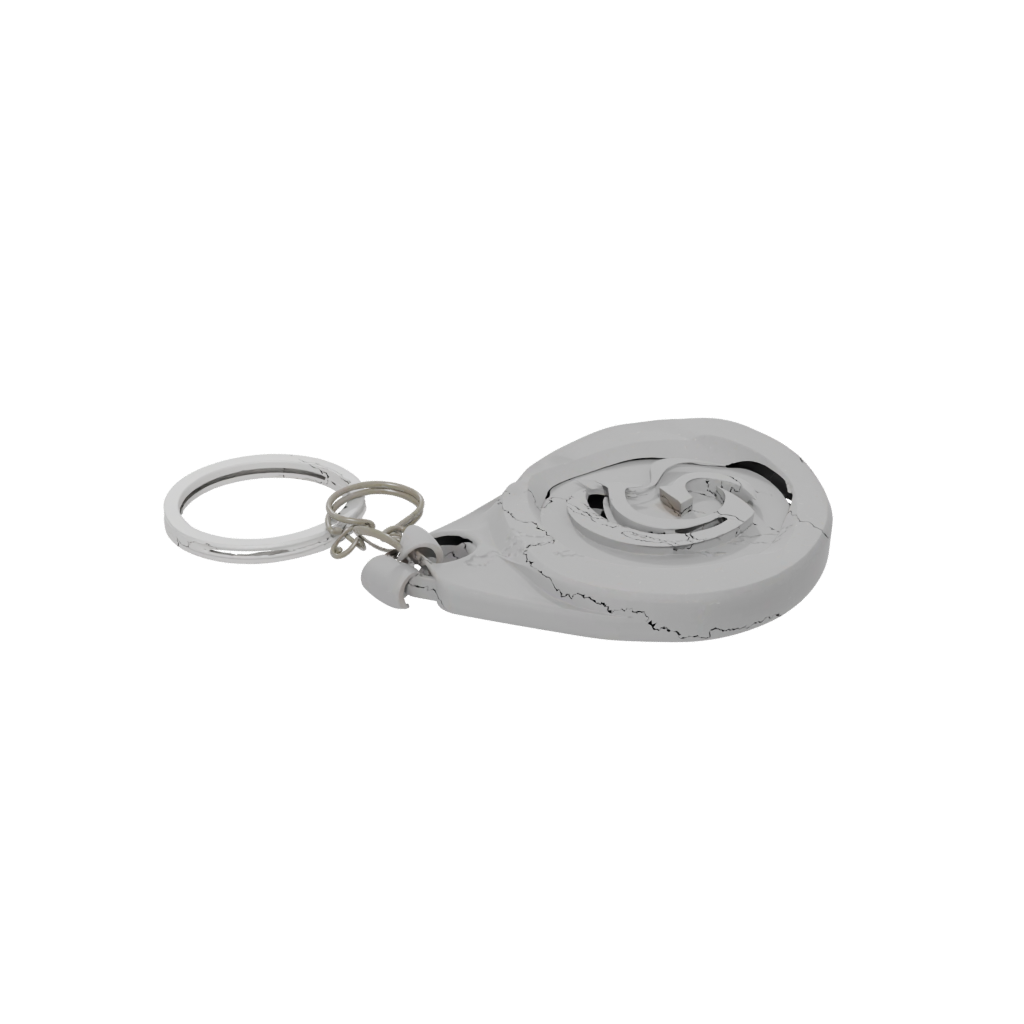 Low-Poly 3D Monogram Initial G