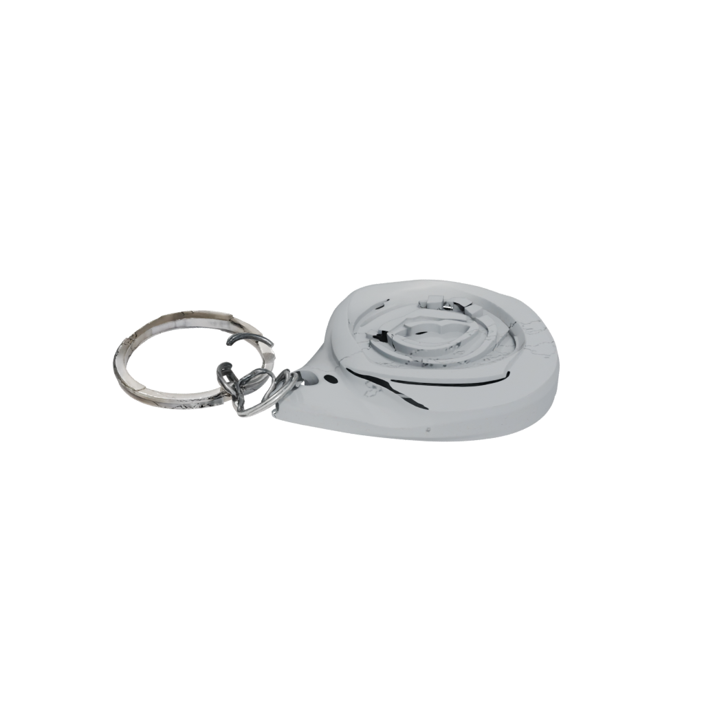 Low-Poly 3D Monogram Initial Q
