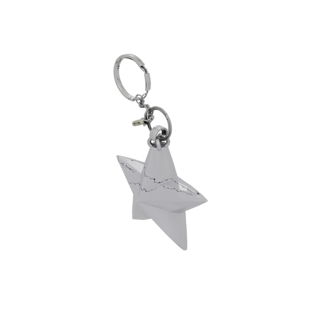 Low-Poly 3D Star Charm