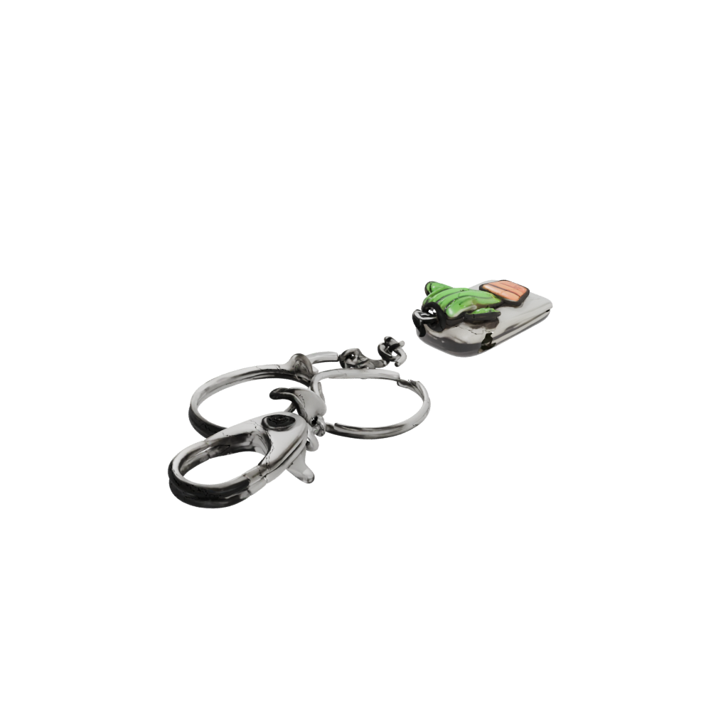 Low-Poly Mini Cactus Charm