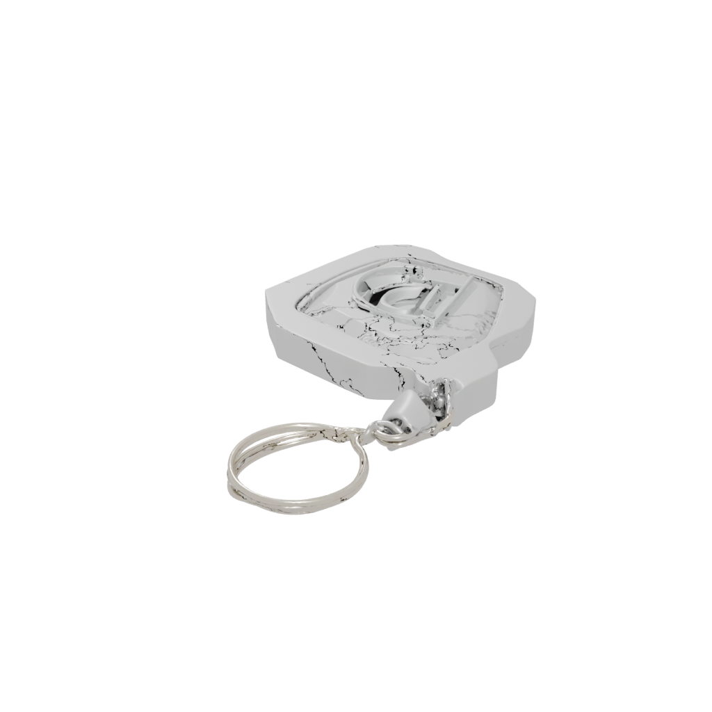 Low-Poly Monogram Initial D