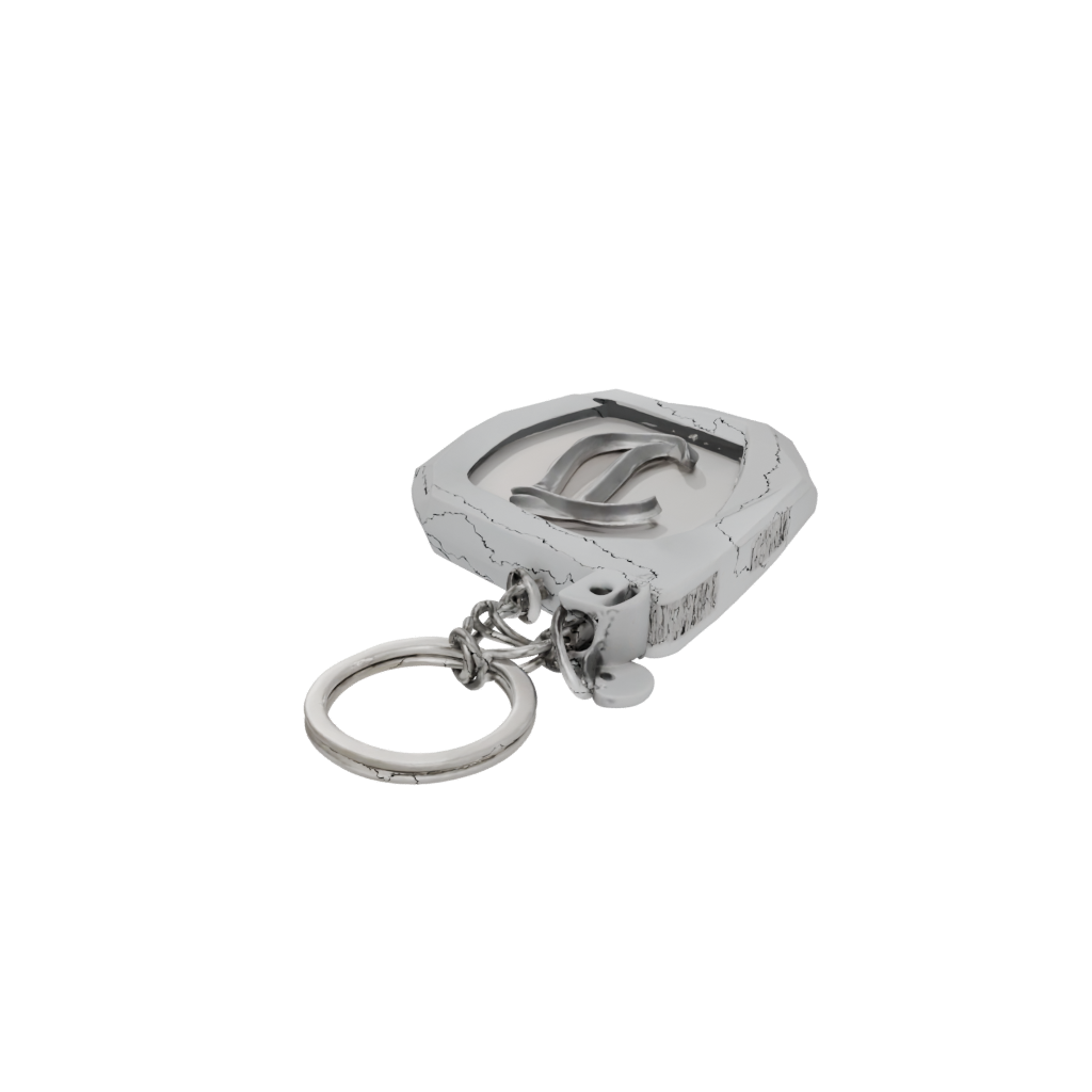 Low-Poly Monogram Initial J