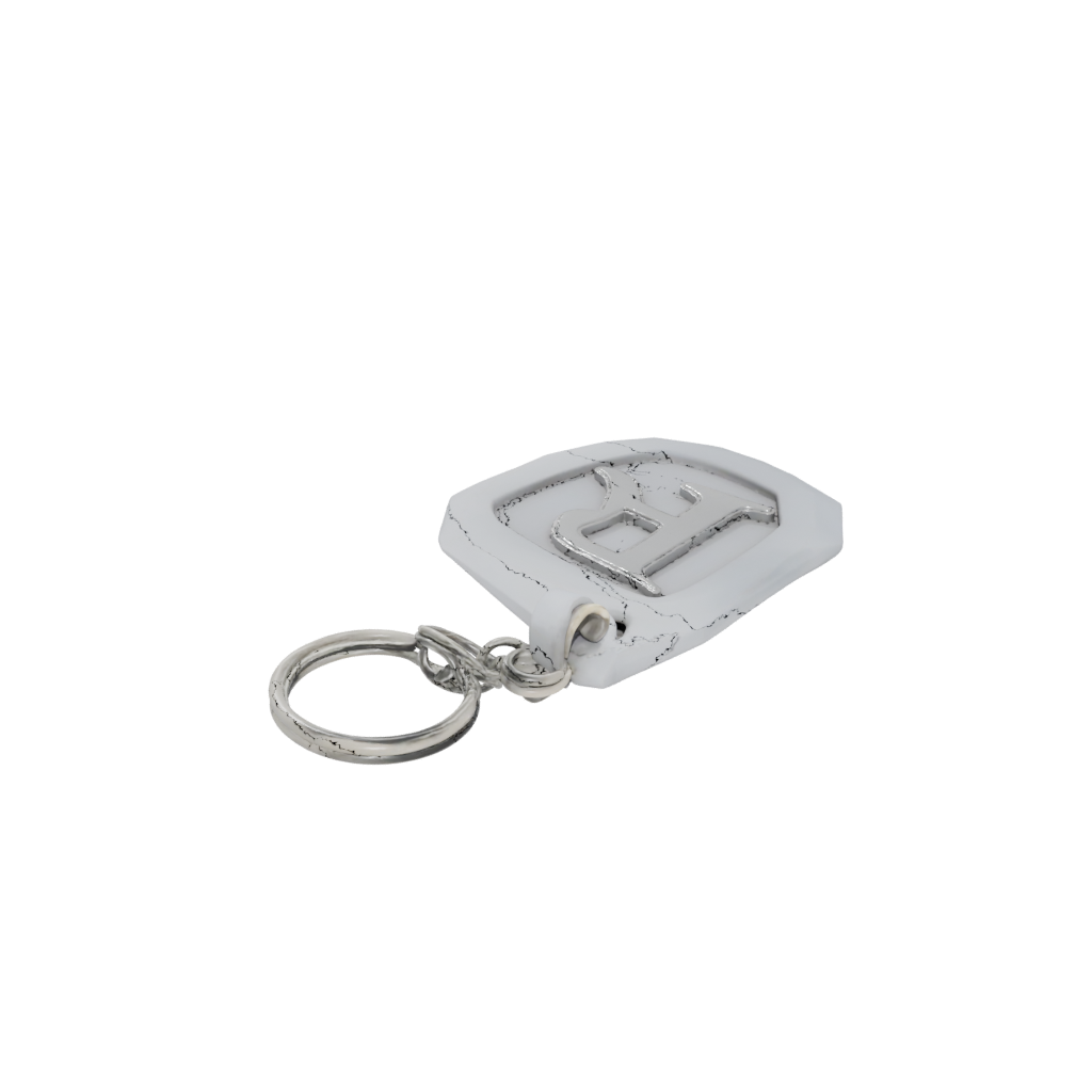 Low-Poly Monogram Initial R