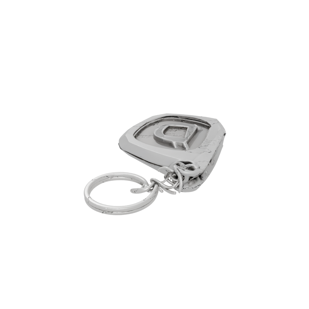 Low-Poly Layered Monogram Initial D